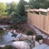 Bamboo and Cedar Property Fence